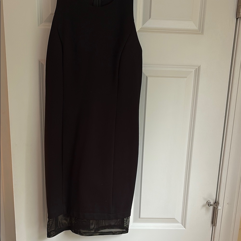 Elegant Black Sleeveless Dress